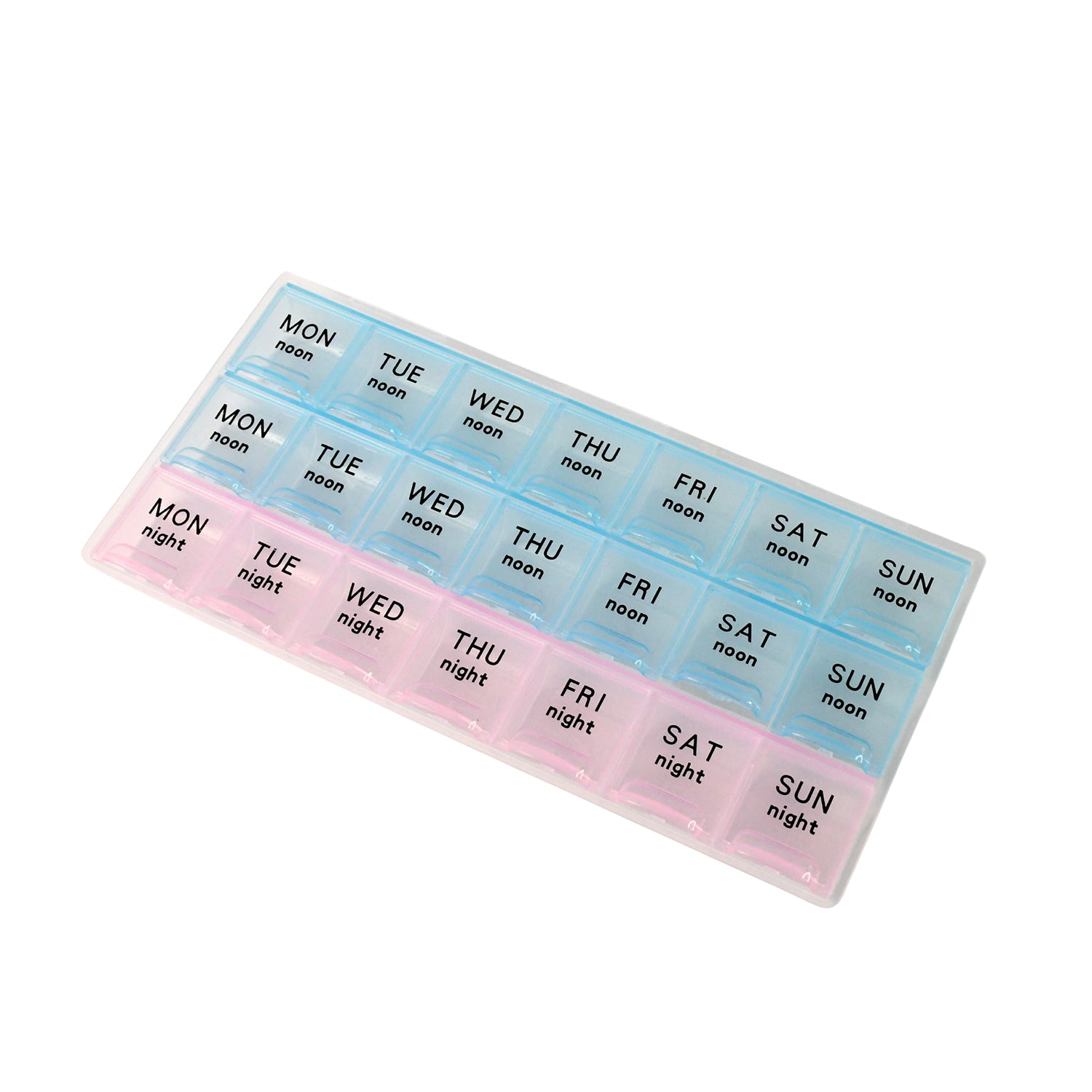 Weekly Pill Organizer Box With 21 Compartments (1 Pc) Weekly Pill Organizer Box With 21 Compartments (1 Pc)